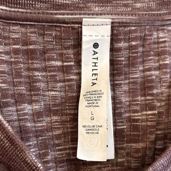 Athleta Women's Maroon Revolve Cami - Size L - Picture 4 of 7